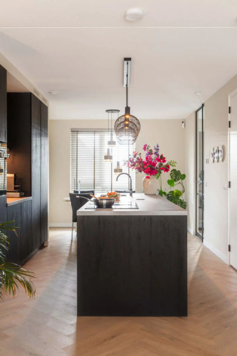 Keuken met kookeiland in Elshout | Keukenhoff Tankens